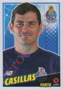 230 Iker Casillas – Futebol 2015-2016 Panini