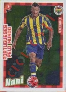 402 Nani – Futebol 2015-2016 Panini