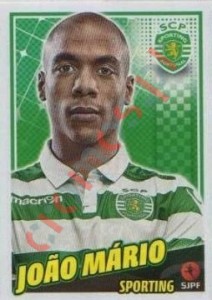 277 João Mário – Futebol 2015-2016 Panini