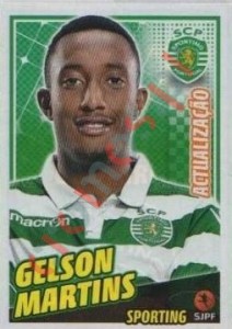 282bis Gelson Martins – Futebol 2015-2016 Panini