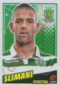 283 Islam Slimani – Futebol 2015-2016 Panini