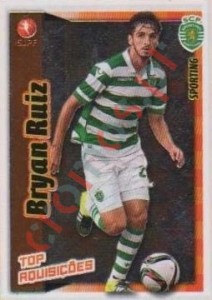 381 Bryan Ruiz – Futebol 2015-2016 Panini