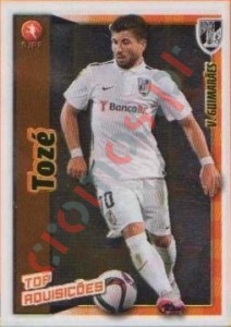 396 Tozé – Futebol 2015-2016 Panini