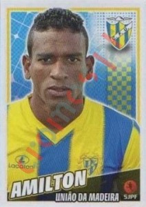 317 Amilton – Futebol 2015-2016 Panini
