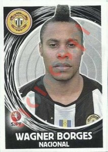 495 Wagner Borges – Futebol 2014-2015 Panini