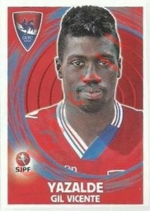 496 Yazalde – Futebol 2014-2015 Panini
