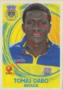 43 Tomás Dabo – Futebol 2014-2015 Panini