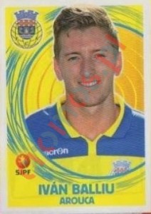 44 Iván Balliu – Futebol 2014-2015 Panini