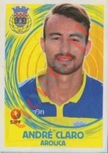 55 André Claro – Futebol 2014-2015 Panini