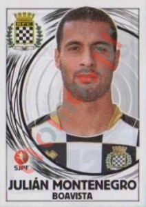 112 Julián Montenegro – Futebol 2014-2015 Panini