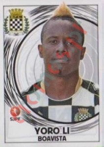 114 Yoro Li – Futebol 2014-2015 Panini