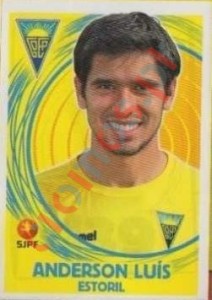 139 Anderson Luís – Futebol 2014-2015 Panini