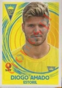 144 Diogo Amado – Futebol 2014-2015 Panini