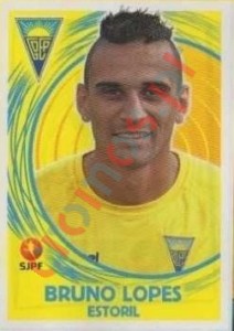 152 Bruno Lopes – Futebol 2014-2015 Panini