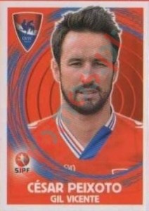 166 César Peixoto – Futebol 2014-2015 Panini