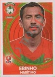 190 Ebinho – Futebol 2014-2015 Panini