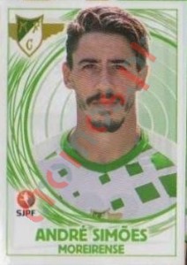 202 André Simões – Futebol 2014-2015 Panini