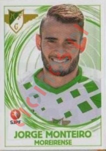 204 Jorge Monteiro – Futebol 2014-2015 Panini