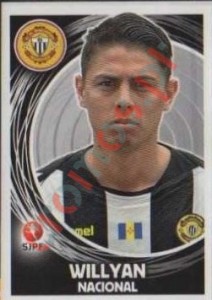 223 Willyan – Futebol 2014-2015 Panini
