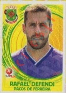 231 Rafael Defendi – Futebol 2014-2015 Panini
