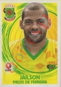 233 Jaílson – Futebol 2014-2015 Panini