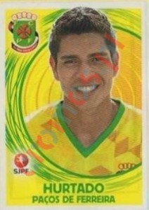 245 Hurtado – Futebol 2014-2015 Panini