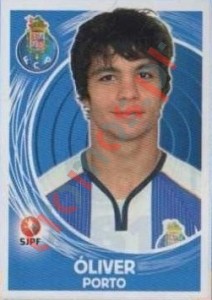 281 Óliver Torres – Futebol 2014-2015 Panini