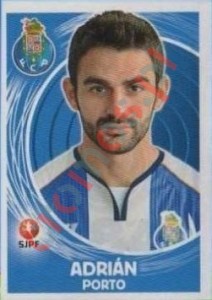 284 Adrián Lopez – Futebol 2014-2015 Panini