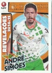 452 André Simões – Futebol 2014-2015 Panini