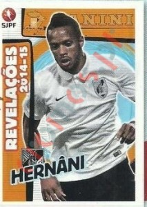 457 Hernâni – Futebol 2014-2015 Panini