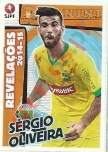 460 Sérgio Oliveira – Futebol 2014-2015 Panini