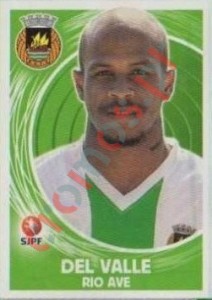 303 Del Valle – Futebol 2014-2015 Panini