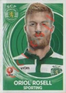 316 Oriol Rosell – Futebol 2014-2015 Panini
