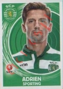 317 Adrien Silva – Futebol 2014-2015 Panini