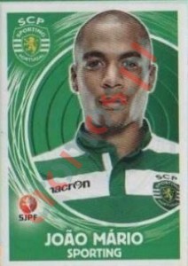 318 João Mário – Futebol 2014-2015 Panini