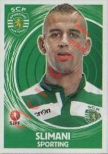 322 Islam Slimani – Futebol 2014-2015 Panini
