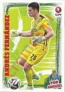 436 Andrés Fernández – Futebol 2014-2015 Panini