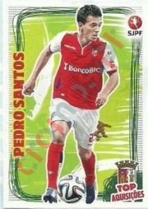 447 Pedro Santos – Futebol 2014-2015 Panini