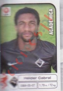 9 Helder Cabral – Futebol 2012-2013 Panini