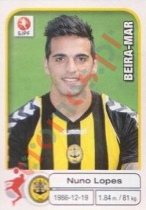 25 Nuno Lopes – Futebol 2012-2013 Panini