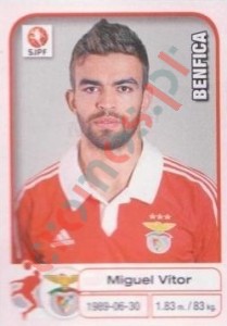 45 Miguel Vitor – Futebol 2012-2013 Panini