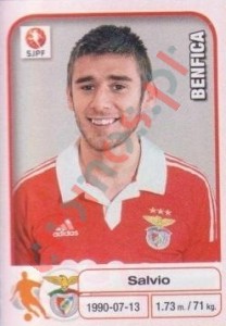53 Salvio – Futebol 2012-2013 Panini