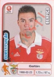55-bis Nicolas Gaitan – Futebol 2012-2013 Panini