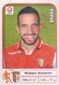 72 Ruben Amorim – Futebol 2012-2013 Panini