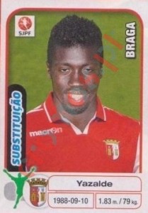 78-bis Yazalde – Futebol 2012-2013 Panini