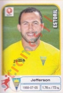 89 Jefferson – Futebol 2012-2013 Panini