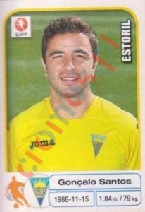 93 Goncalo Santos – Futebol 2012-2013 Panini
