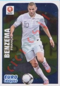 338 Karim Benzema (Franca) – Futebol 2012-2013 Panini