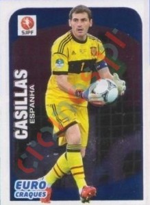 341 Iker Casillas (Espanha) – Futebol 2012-2013 Panini