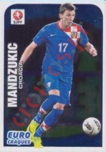 354 Mario Mandzukic (Croacia) – Futebol 2012-2013 Panini